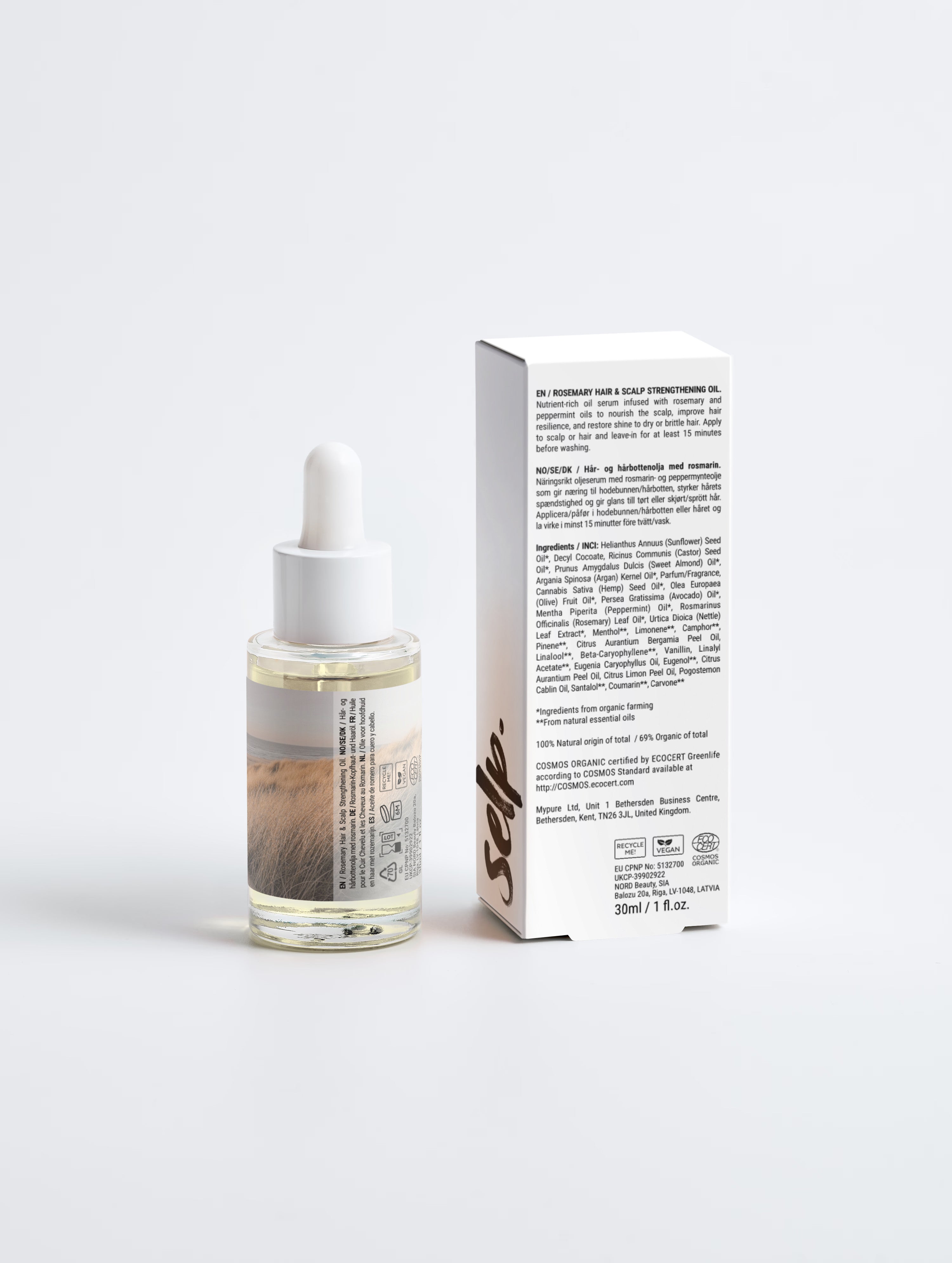 Rosemary Hair & Scalp Strengthening Oil