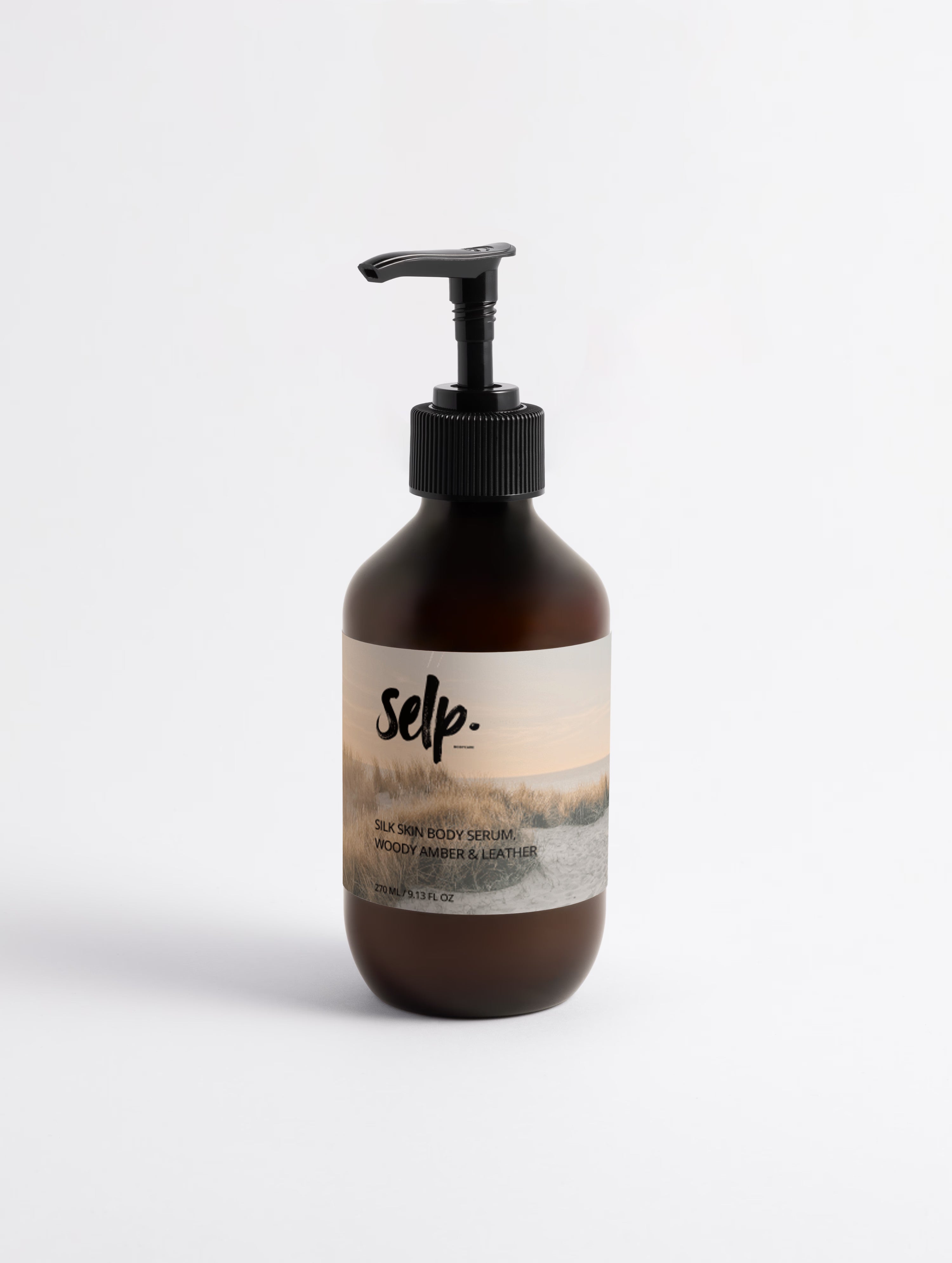 Silk Skin Body Serum, Woody Amber & Leather