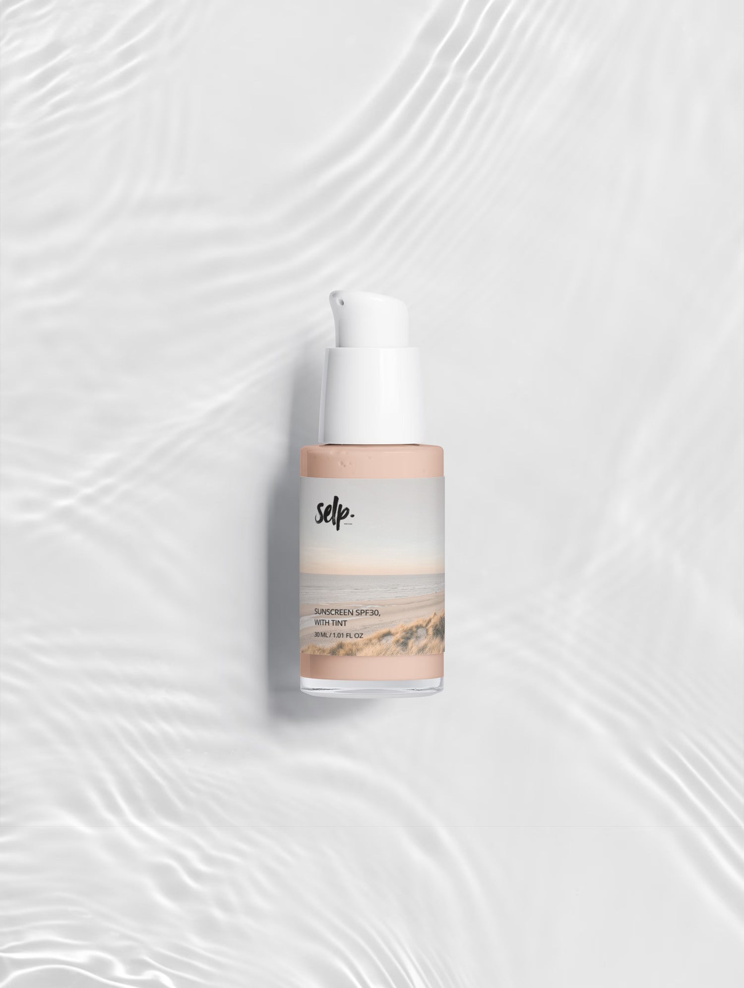 Sunscreen SPF30, with tint