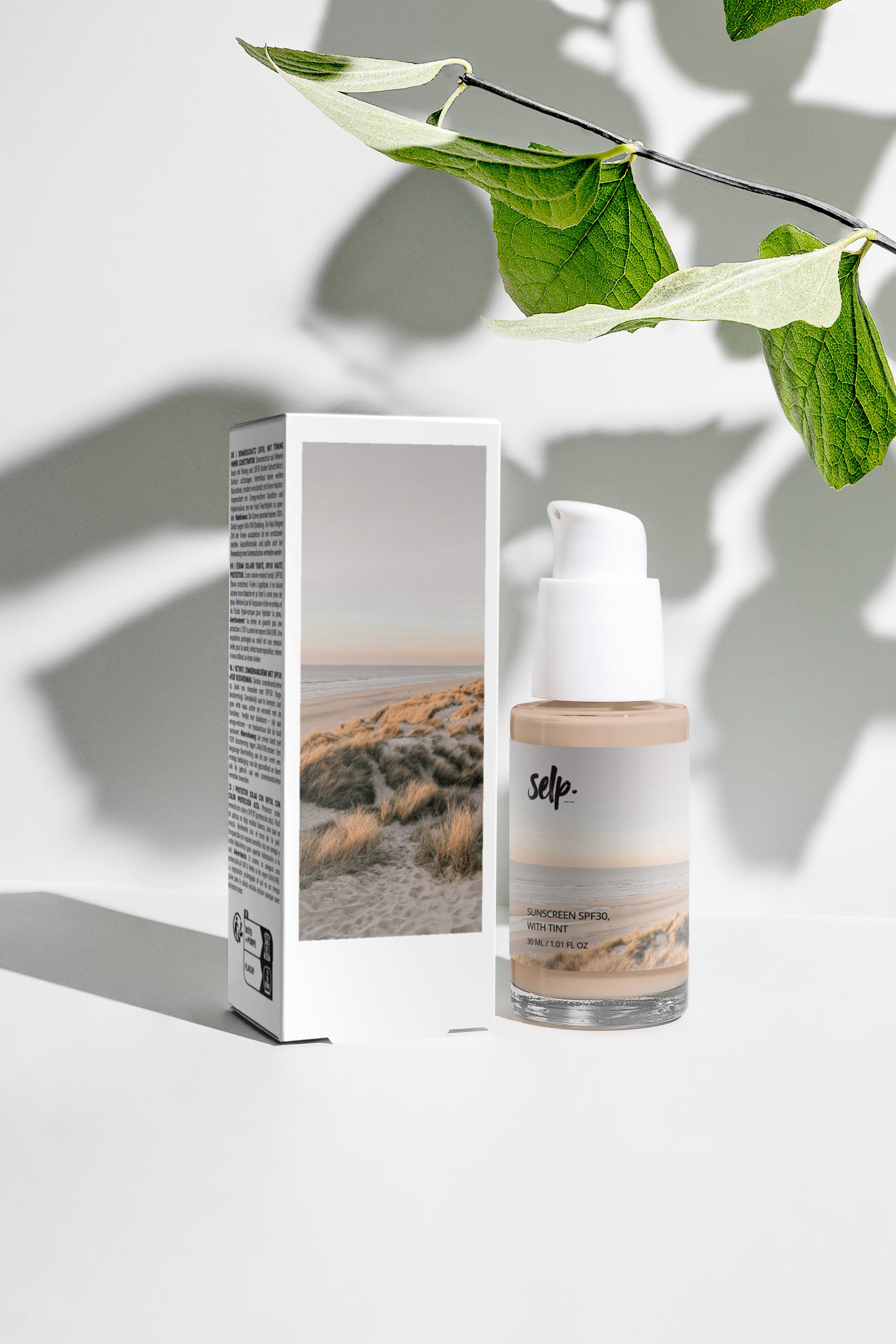 Sunscreen SPF30, with tint