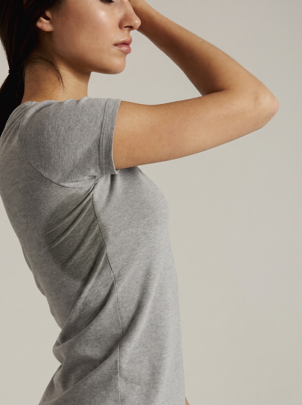 Before — sweat marks