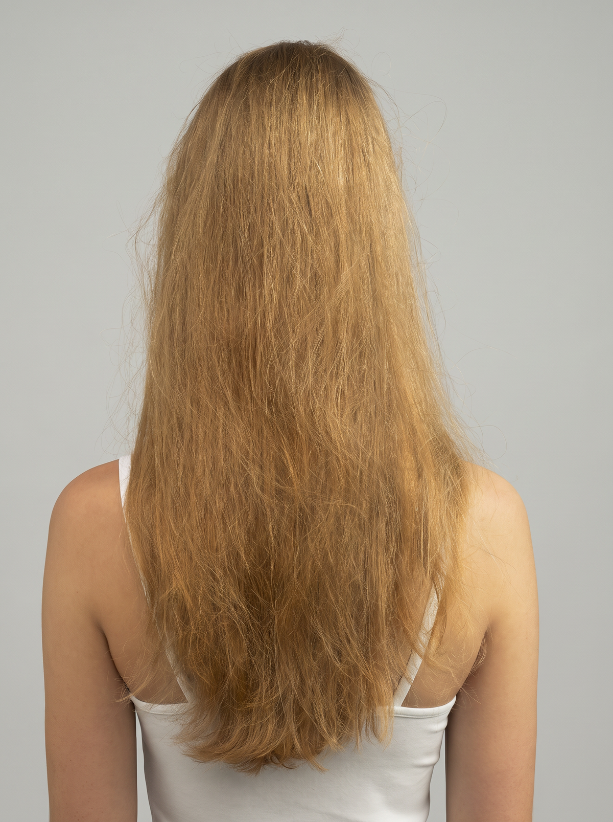 Hair — before