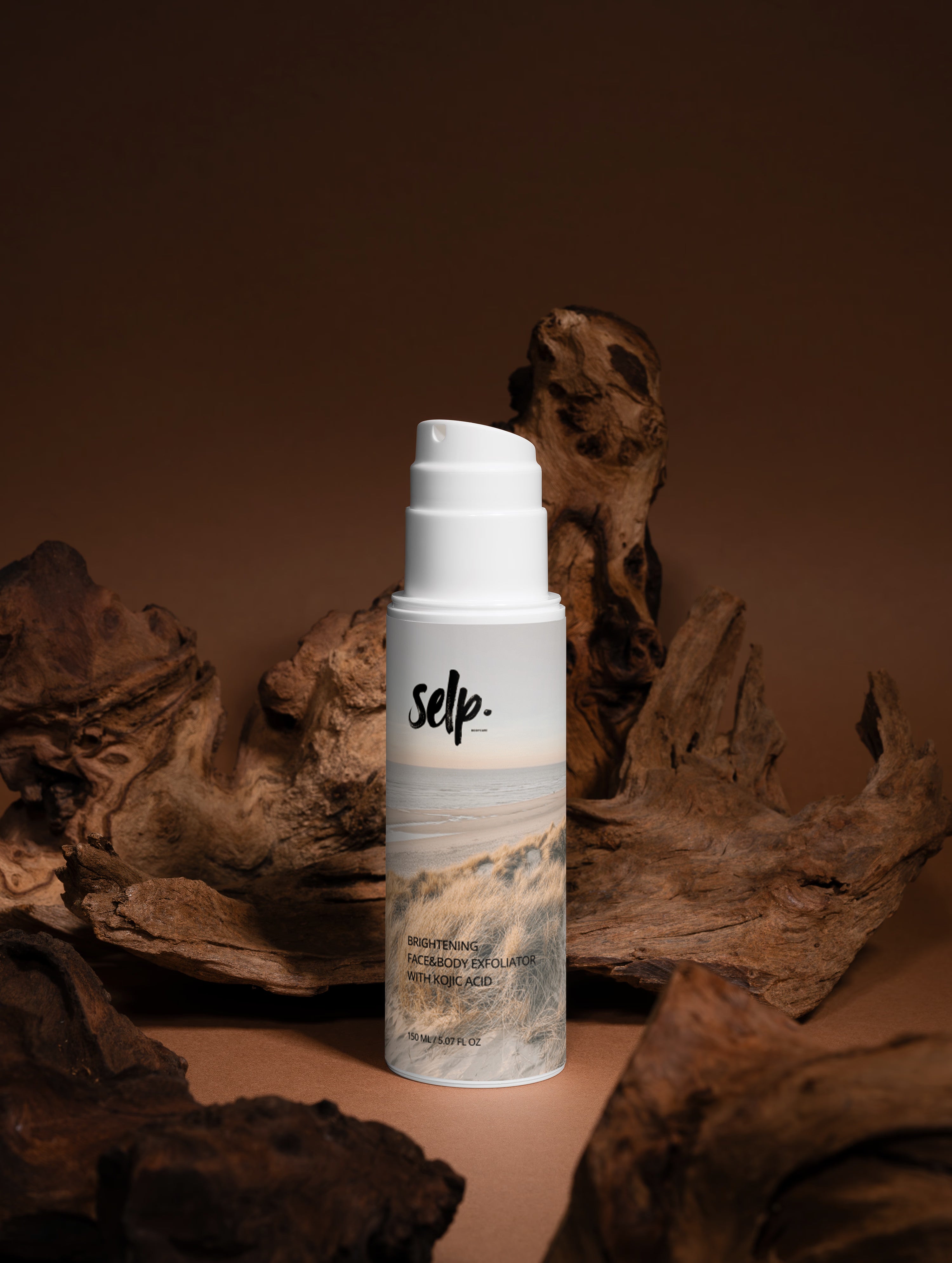 Brightening Face&Body Exfoliator with Kojic Acid